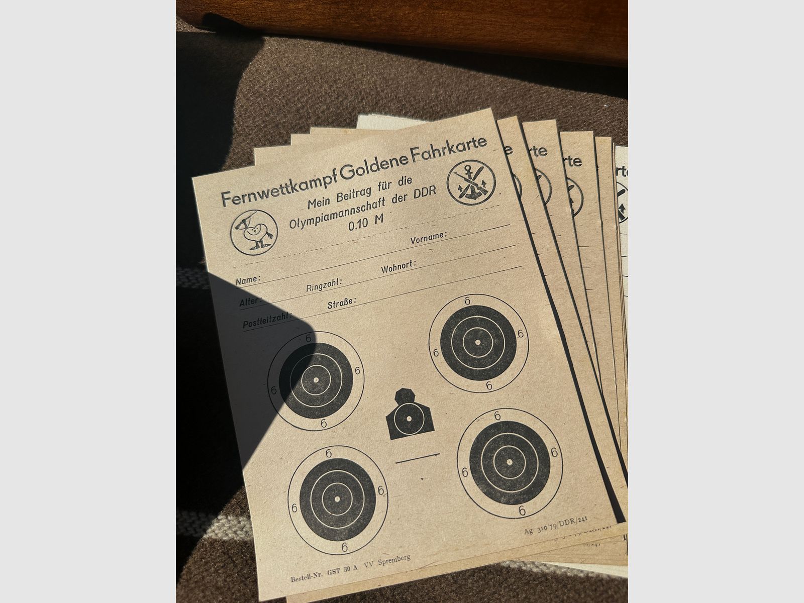 Fusil à air comprimé DDR Haenel 312