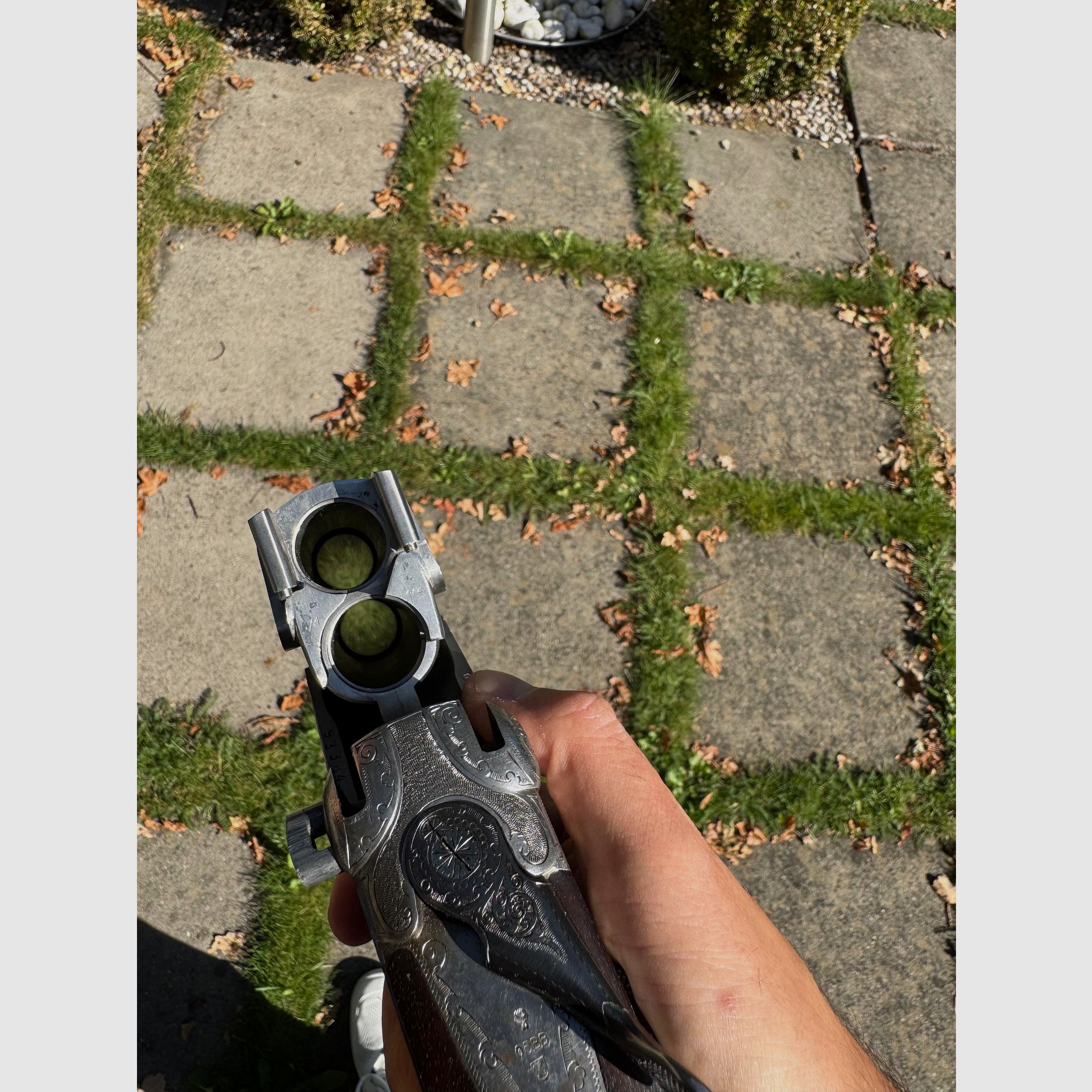 Merkel Meisterstück Seitenschloss Bockflinte, Bockbüchsflinte und Bockbüchse 203E Kaliber 12/70 .30R Blaser & 9,3x74R