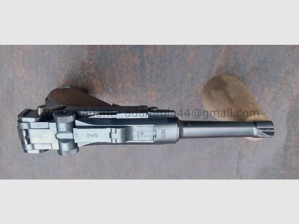 Mauser P.08, S/42 1936 valid proof, image 6 of 8
