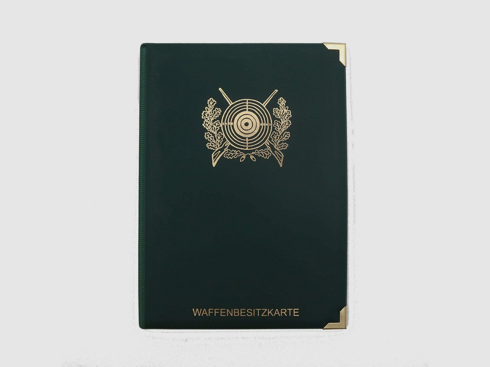 WBK Etui met 2 extra vakken Motief Doelwit - Groen