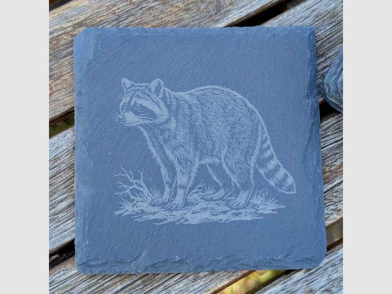 Hunting-themed slate coasters for hunters