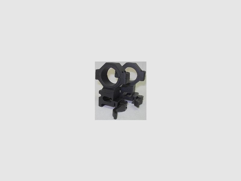 Schnellmontage 30mm Ring - mit Adapter 25,4 mm