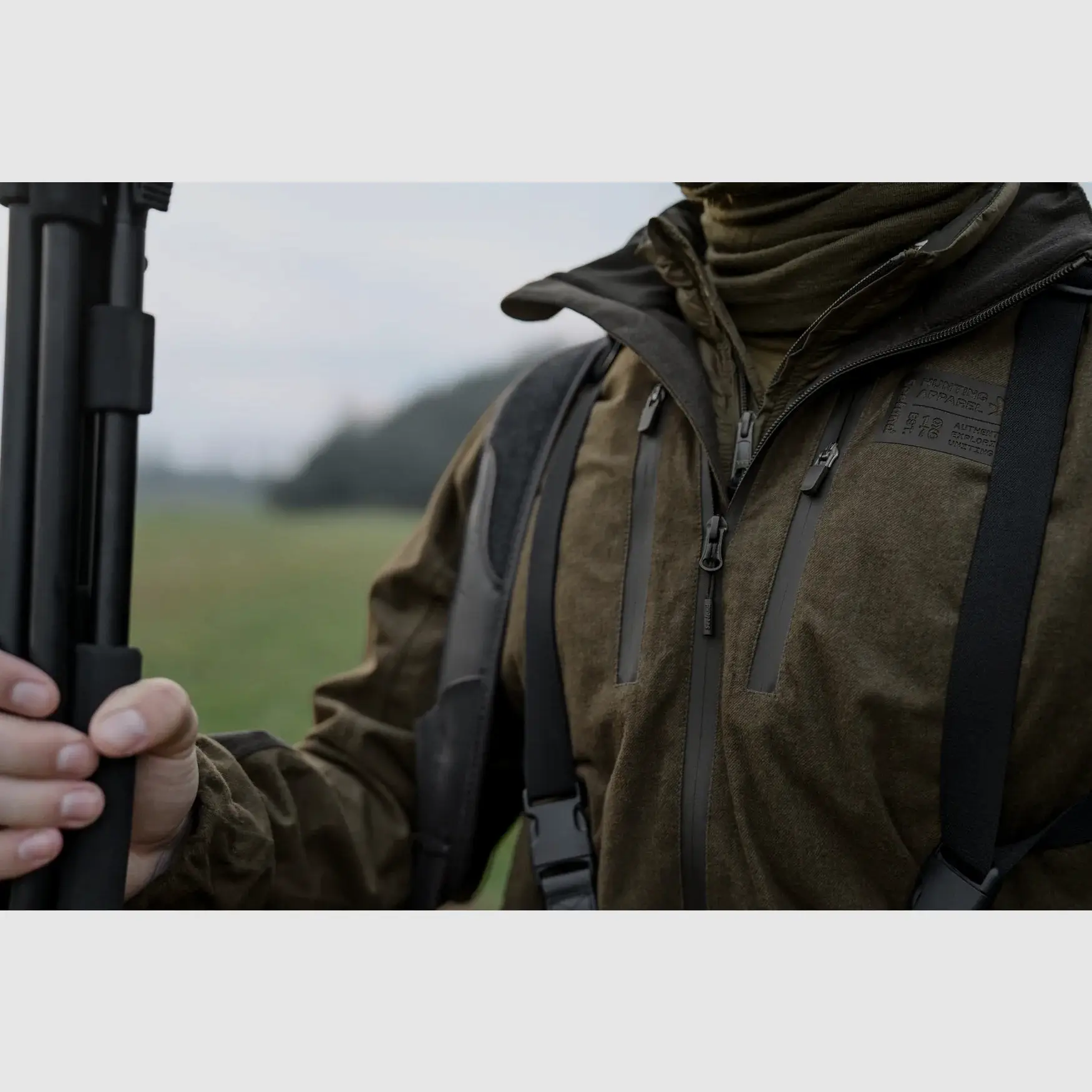 Veste Seeland Quest, vert pin chiné, image 3 sur 8