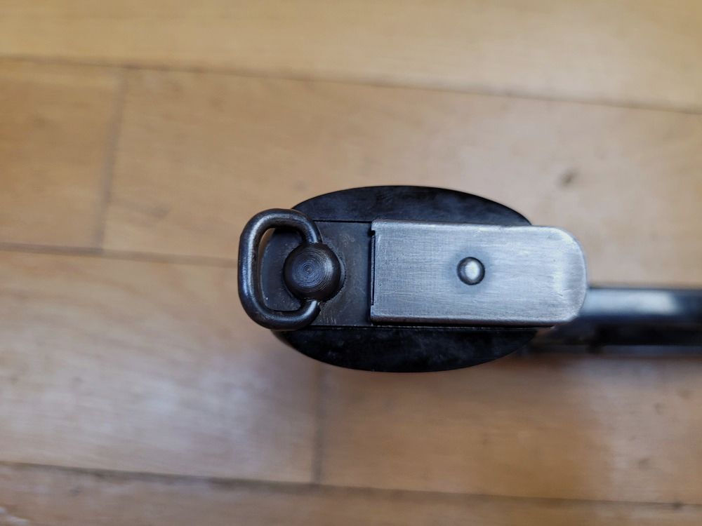 Zeer mooie Walther PP-pistool IIIe Rijk – Mooie fabricage Walther Zella-Mehlis uit de zomer van 1940 – Kaliber 7,65 mm – Mooie originele bluing – Politie gemarkeerd en lanyard ring – Mono serienummer – Spiegel loop – TBE, afbeelding 8 van 21