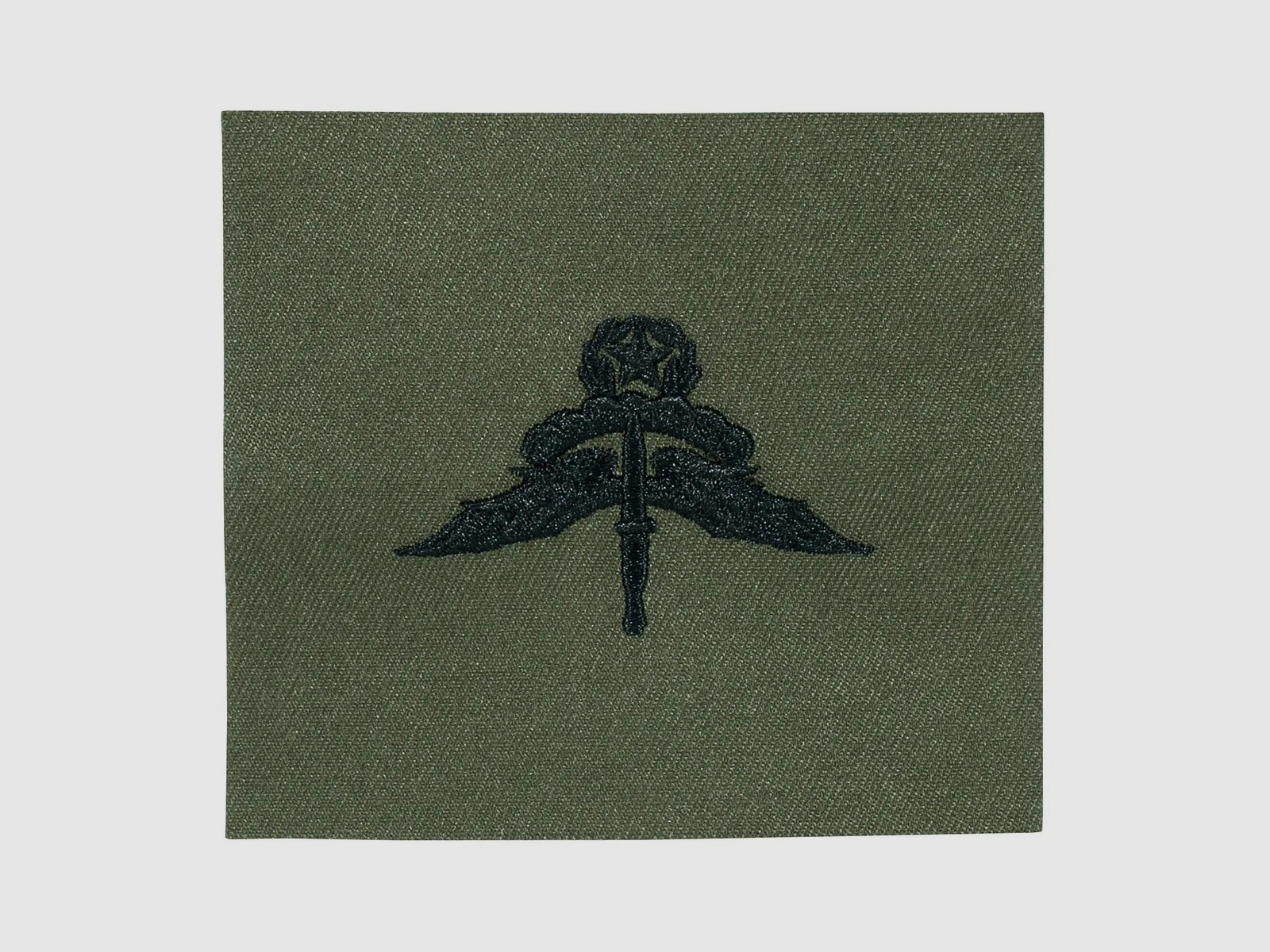 Unbekannt Abzeichen US Freefall Halo Master Textil oliv