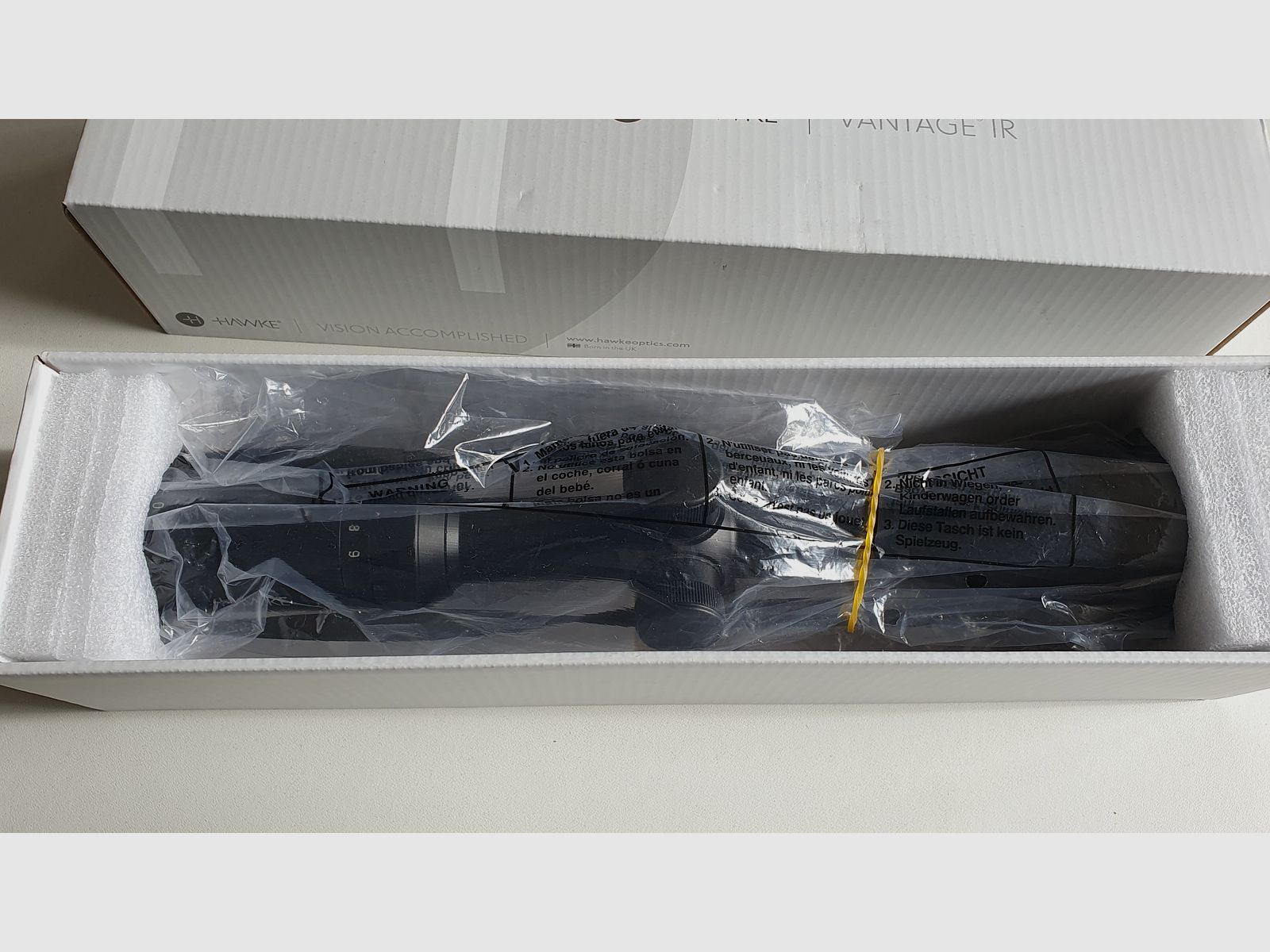 Hawke Vantage 4-16x50 SF: 30 WA FFP Halve MilDot 14300