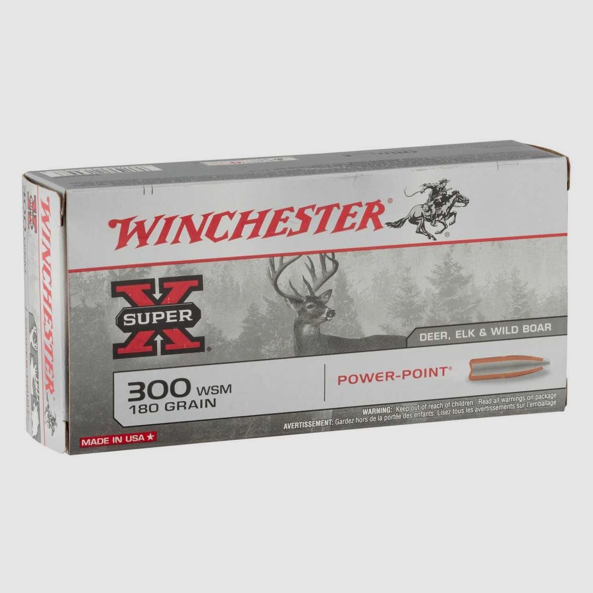 Winchester Extreme Point Copper Impact .300 WSM 180 gr / 11.7 g - 180 gr / 11.7 g, image 2 sur 3