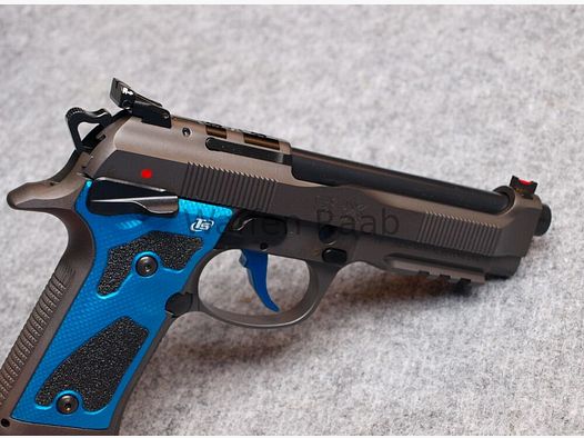 Beretta 92X Performance Dark Series RDO - Options complètes bleues