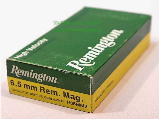 Remington - USA Büchsenpatronen 6,5mmRemMag