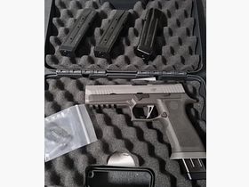 SIG SAUER P320 XFIVE Legion SILVER SHADOW 9 mm