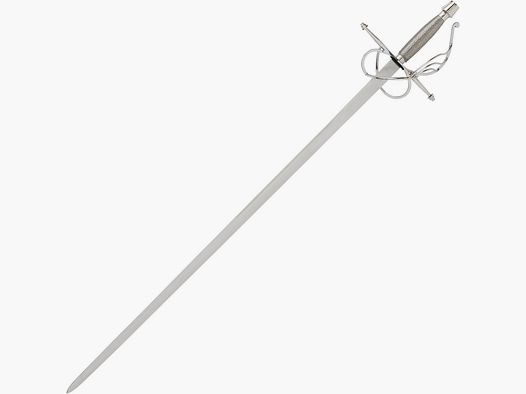 Rapier mit handgeschmiedete Klinge und Scheide