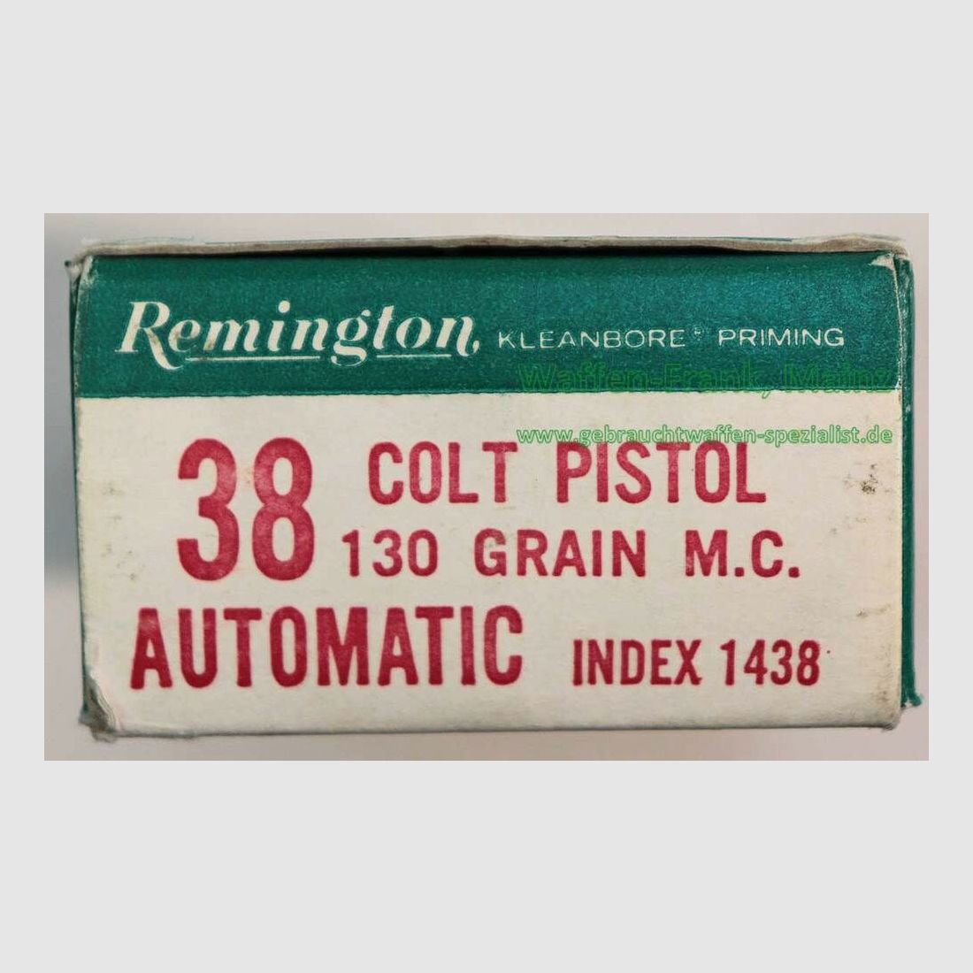 Remington - USA Pistol cartridges .38 Automatic, image 2 of 2