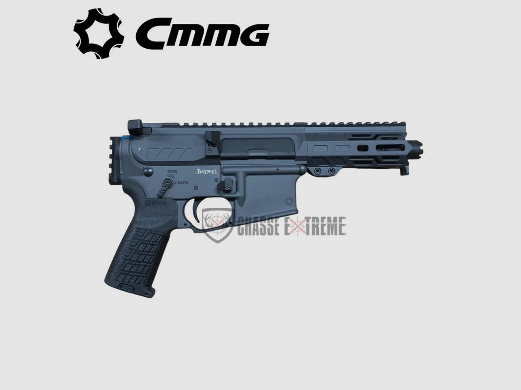 Pistolet CMMG Banshee Mk4 4.5" Cal 22 Lr Sniper Grey, image 1 sur 2