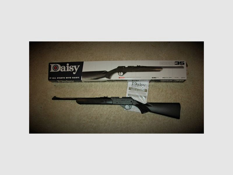 Daisy Powerline 35 – Pneumatik Kal. 4,5 mm BB, Diabolo, Mehrlader - NEU – Luftgewehr – PCP