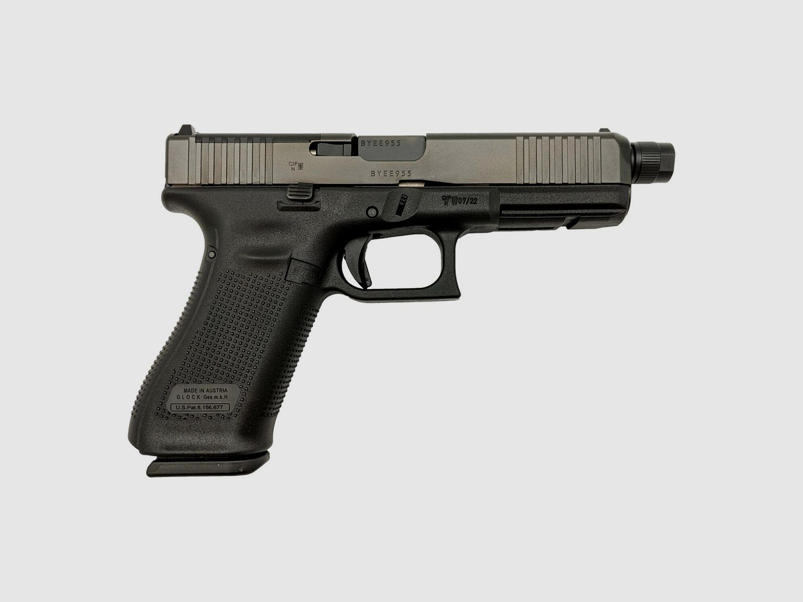 Glock – Pistole / G17 / Gen5 / MOS / 5.0″ Gewindelauf / 9mm, Bild 1 von 3