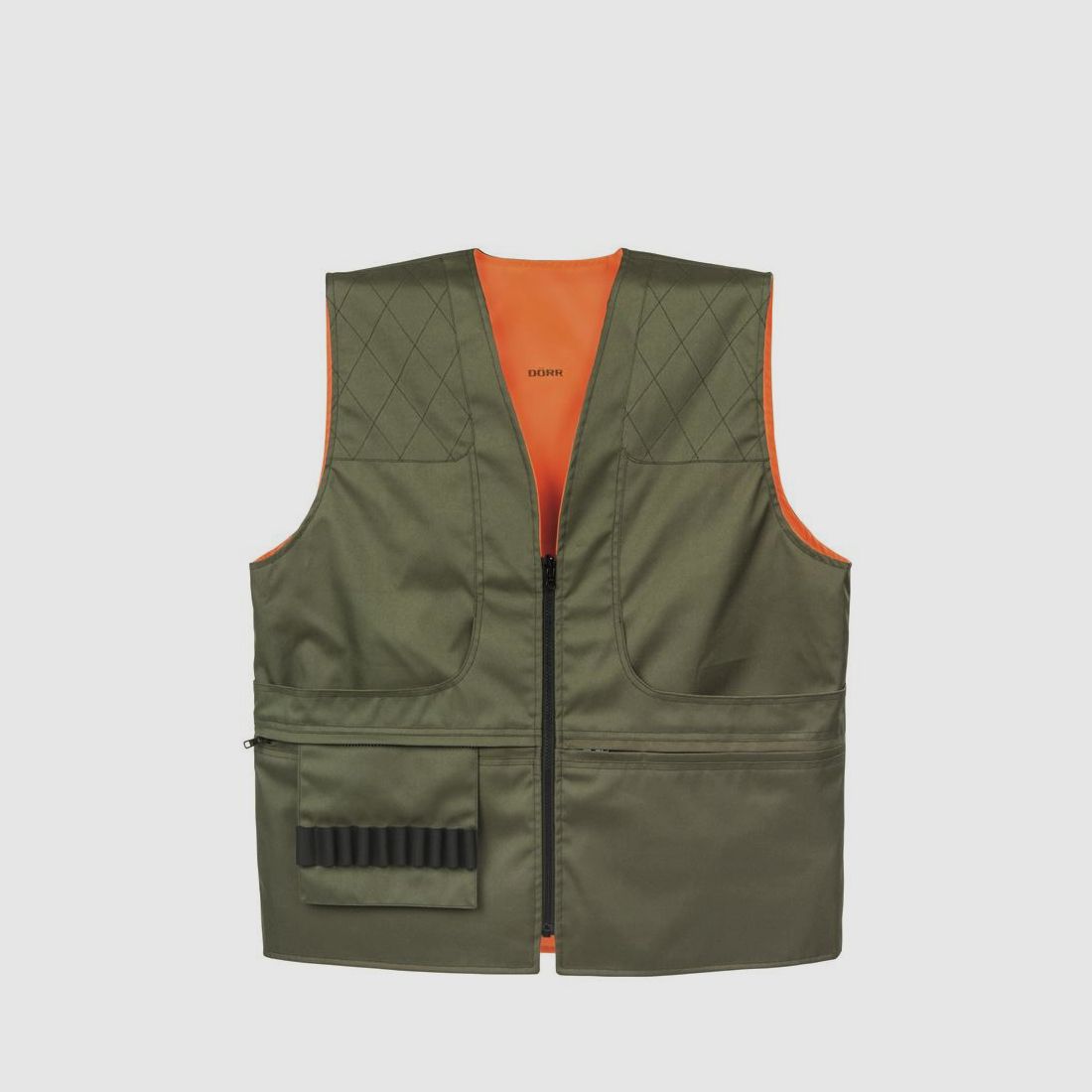 DÖRR 208403 Wendeweste Orange/Olivgrün 3XL