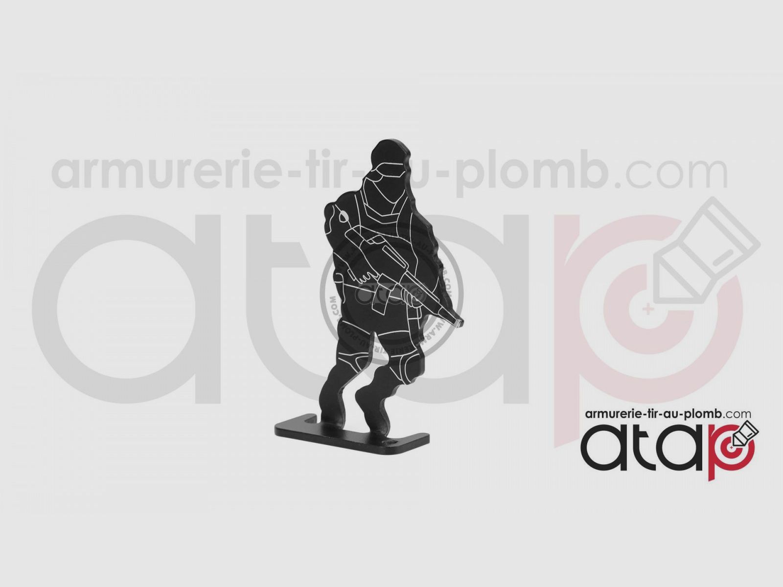 Bersagli in metallo Soldier Obiettivo umano, immagine 5 di 9