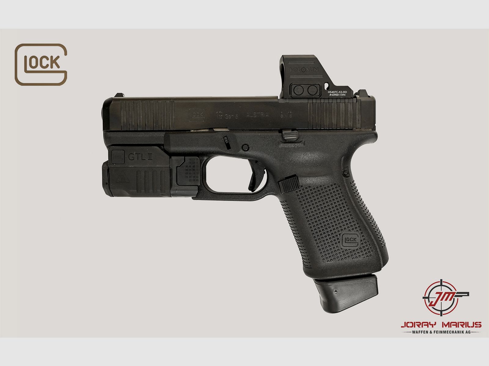Glock 19 Gen5 FS MOS 9mm Para, Bild 2 von 3