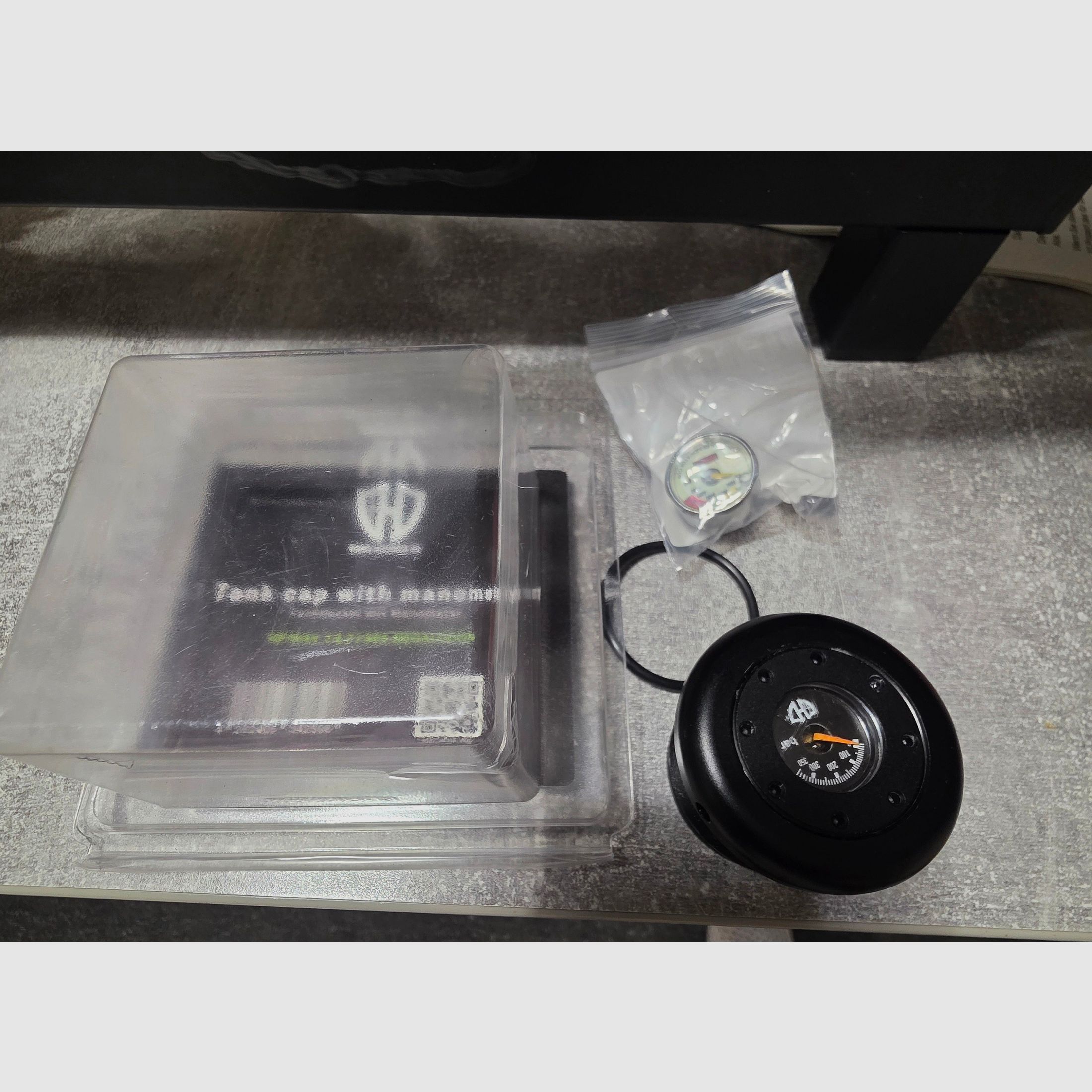 Manometer with cover for HP-Max MK2