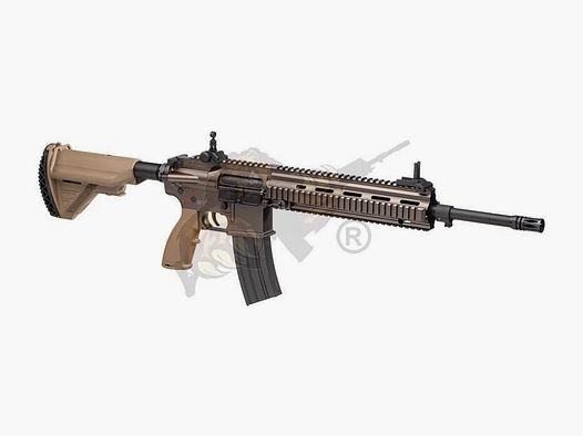 M27 IAR QR 1.0 EGV in Dark Earth Airsoft von E&C - Frei ab 18 - S-AEG -F-