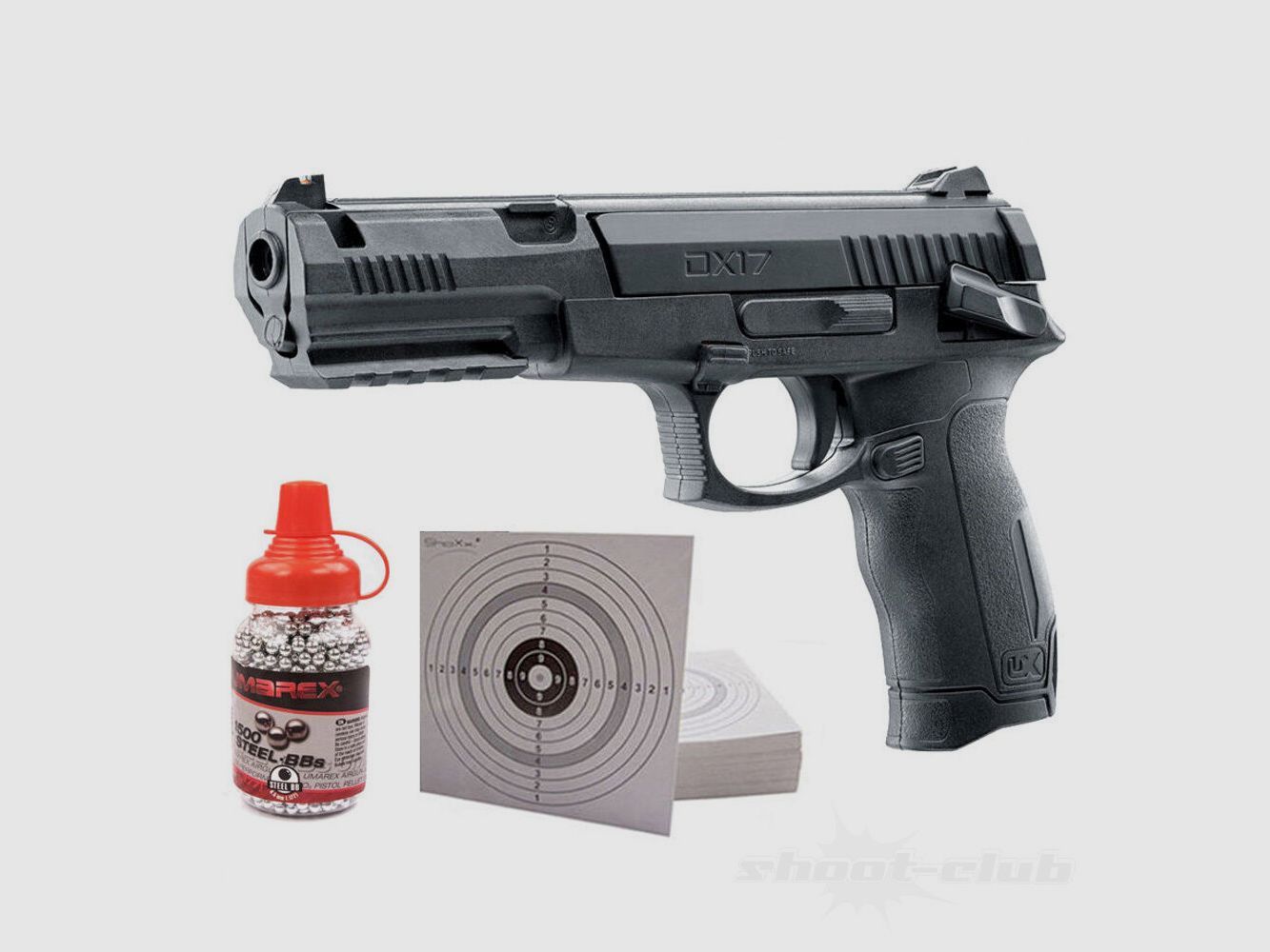 UMAREX DX17 Pistol UX Tornado Set