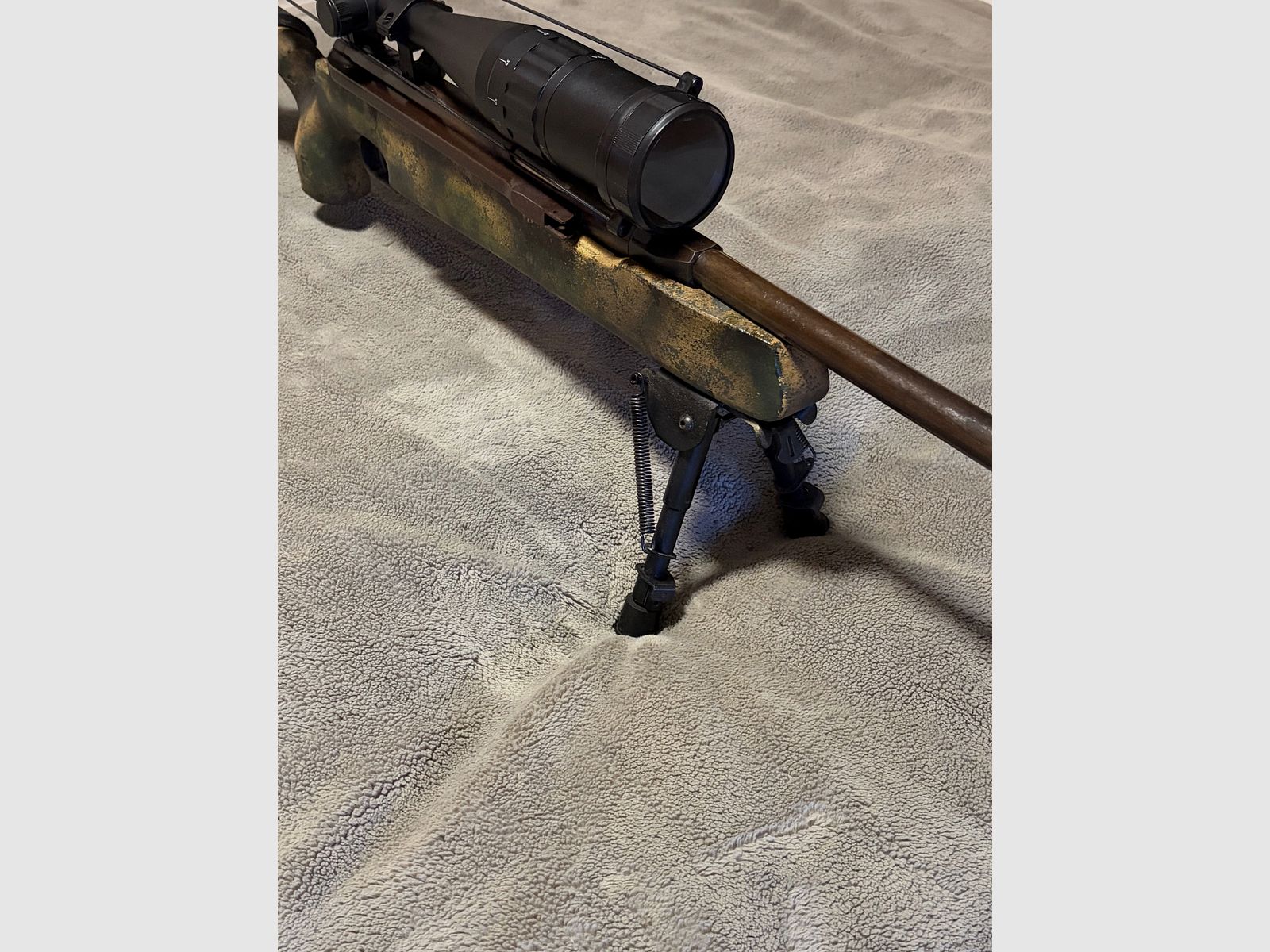 Feinwerkbau 300S 4,5mm mit Zfr 6-24x50 Leuchtabsehen Field Target Umbau Feder und Dichtung neu