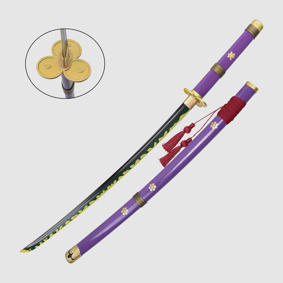Enma Katana Miecz Zoro One Piece | Ręcznie kuty replikat