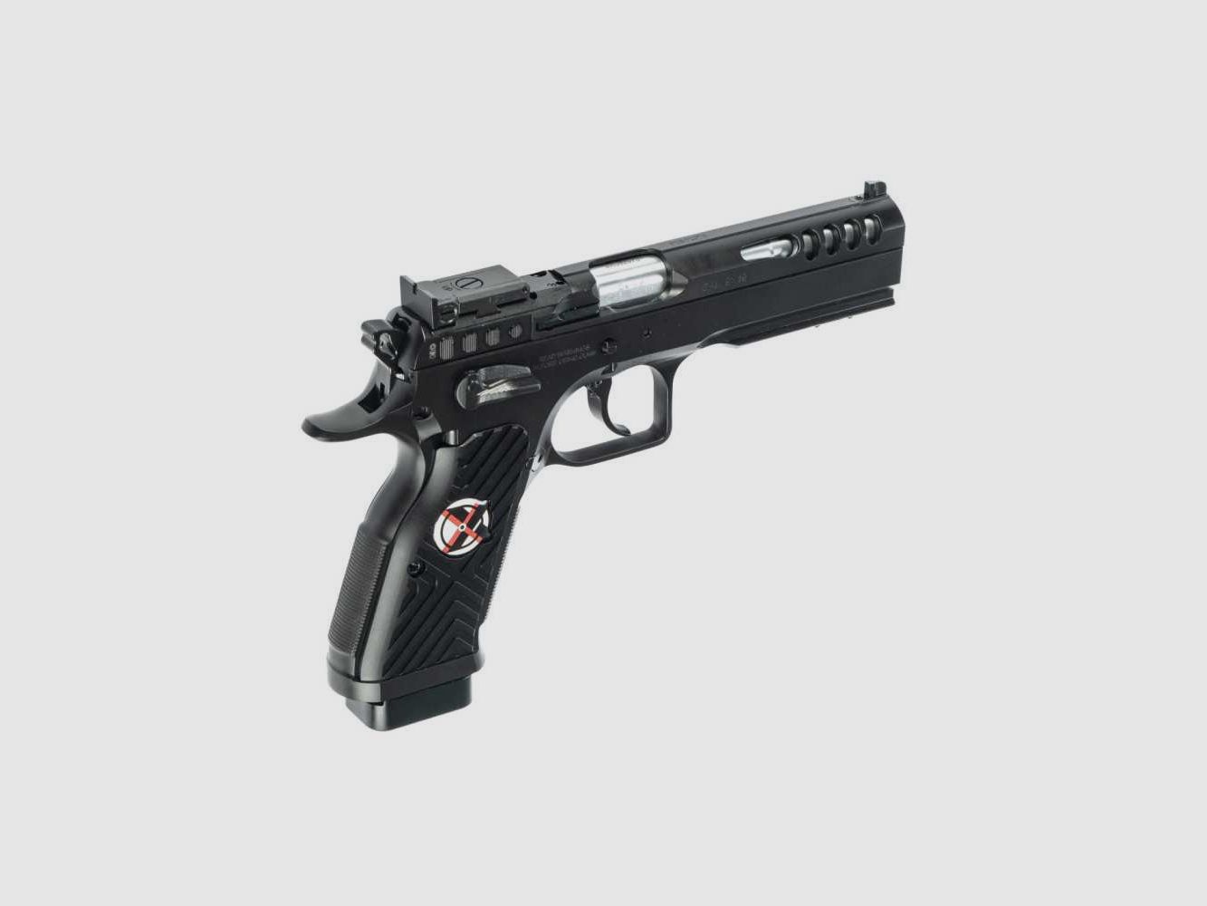 PISTOLET TANFOGLIO STOCK MASTER XTREME OPTIC 9X19 CZARNY, zdjęcie 5 z 6
