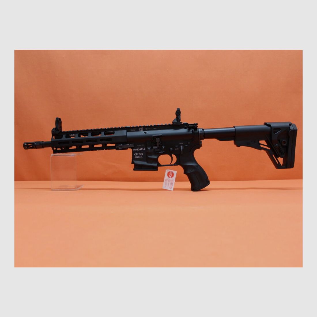HAENEL Ha.Büchse .223Rem HAENEL CR223 Gas-Piston-System AR-15, 10"Lauf/ KeyMod 2-Rail-System/ Schubschaft