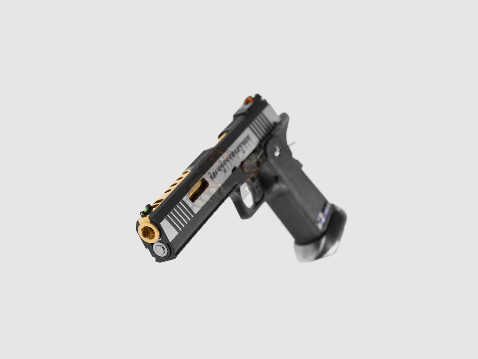 WE Hi-Capa 6 Force A Gold Barrel Full Metal GBB -F-