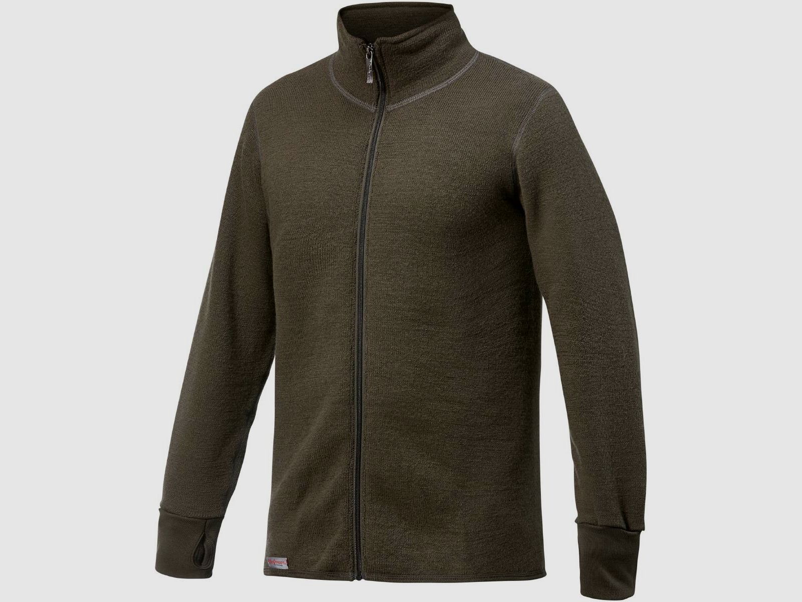 Giacca Woolpower Full Zip - 600 g, Pine green