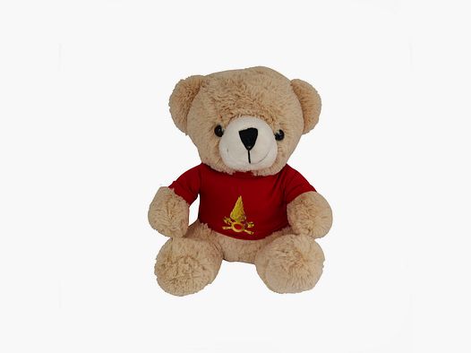 PLUSH BEAR – WITH T-SHIRT 17 CM | FIRE BRIGADE
