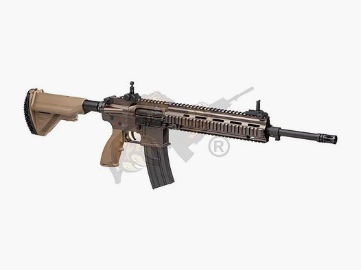 M27 IAR QR 1.0 EGV in Dark Earth Airsoft von E&C - Frei ab 18 - S-AEG -F-