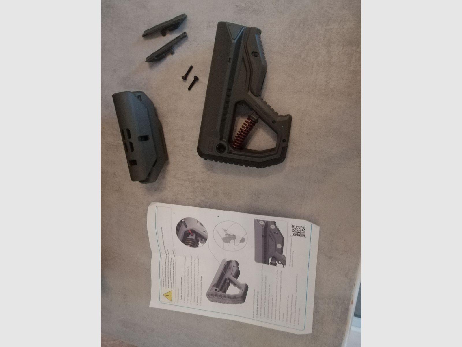 Gunway HP Max FAB DEFENSE Rückstoß absorbierender Schaft GL-CORE IMPACT