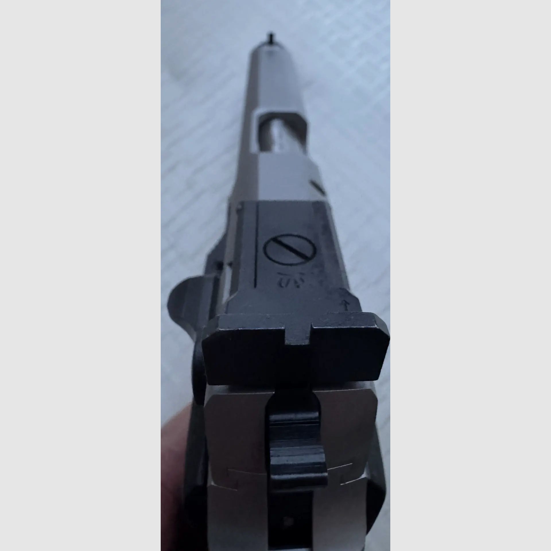 Smith & Wesson Target Champion pistol, caliber 9 mm Luger