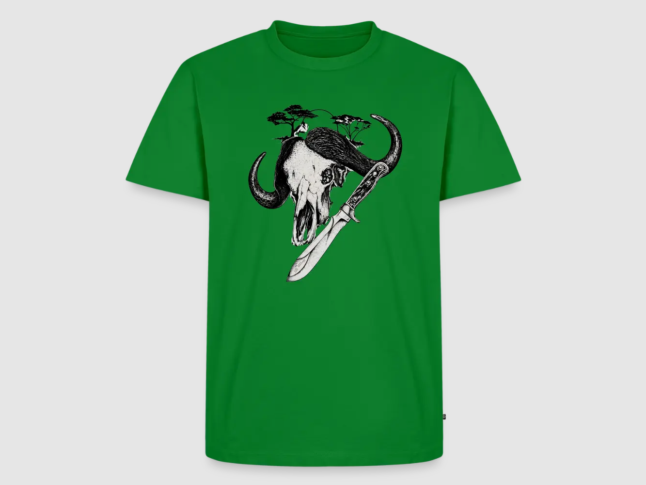 PUMA T-Shirt Premium da Uomo "White Hunter – Big Game"
