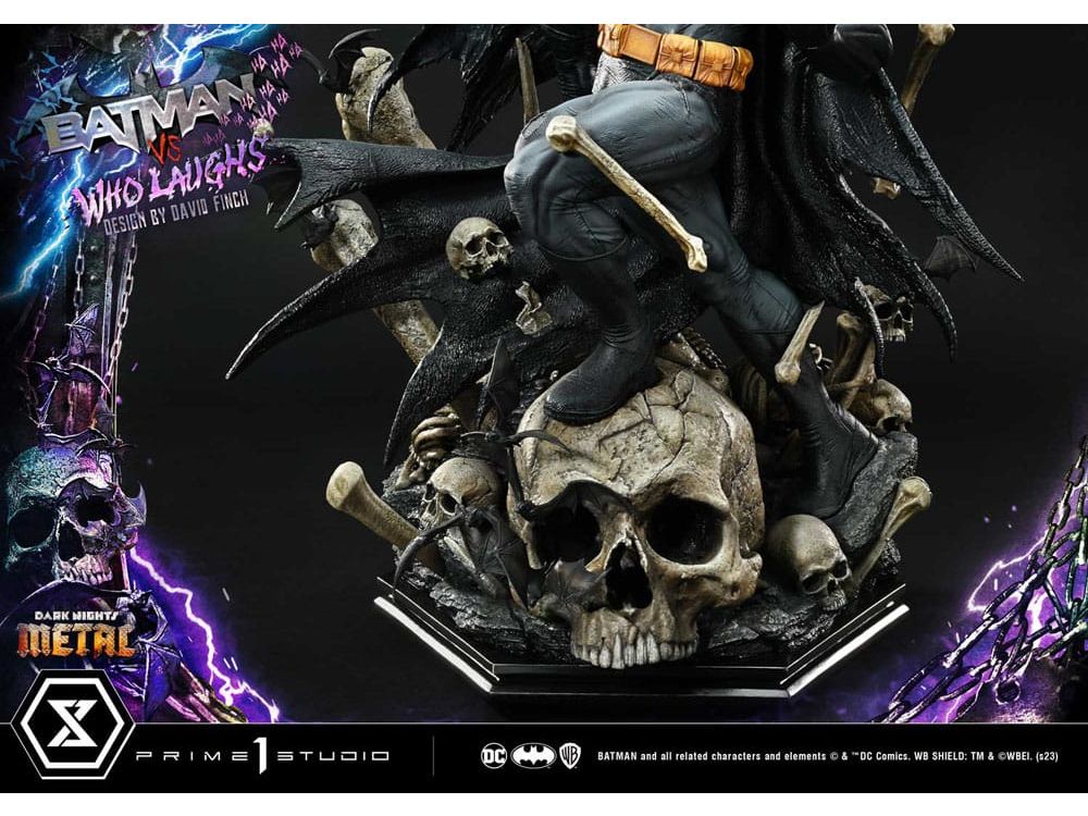 Dark Nights: Metal Ultimate Premium Masterline Series Statue 1/4 Batman VS Batman Who Laughs Deluxe Version 67 cm | 43025