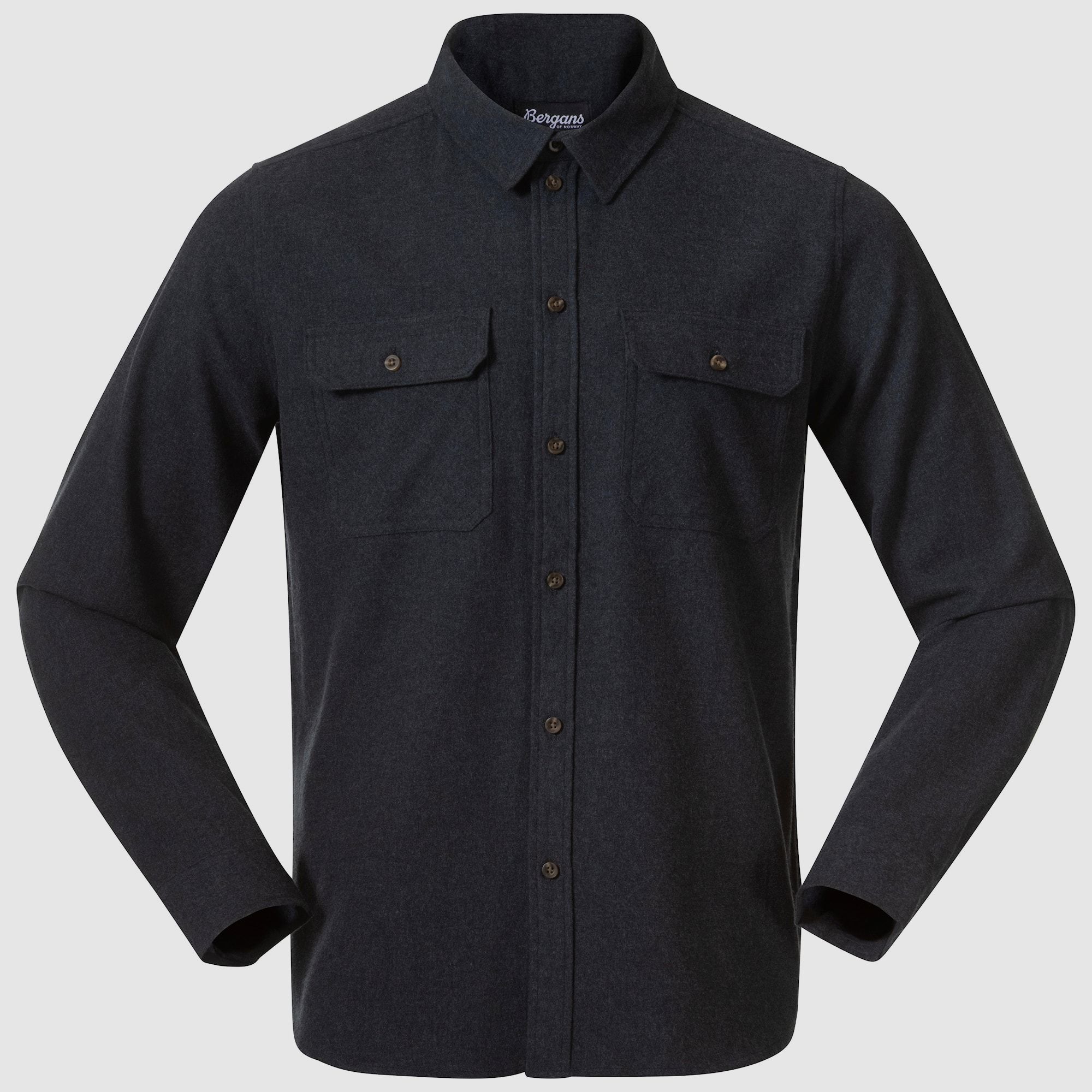 Bergans Nordmarka Flannel Shirt Men Navy XXL