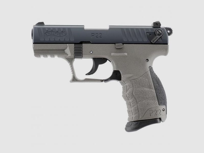Walther P22Q 9mm P.A.K., gris meteorito Schreckschuss