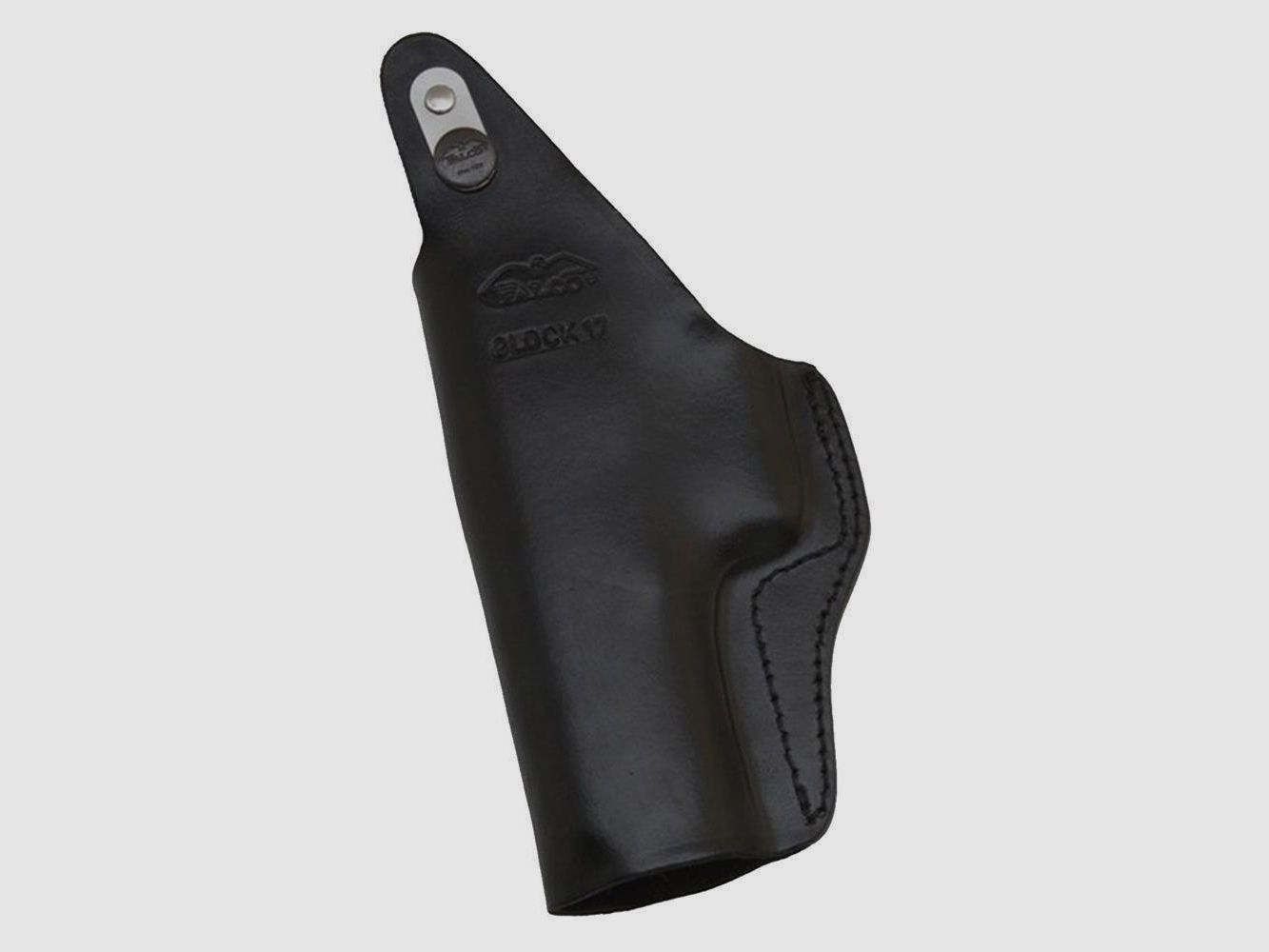 LEDER Innenholster Rechtshänder-Schwarz Jericho 941F