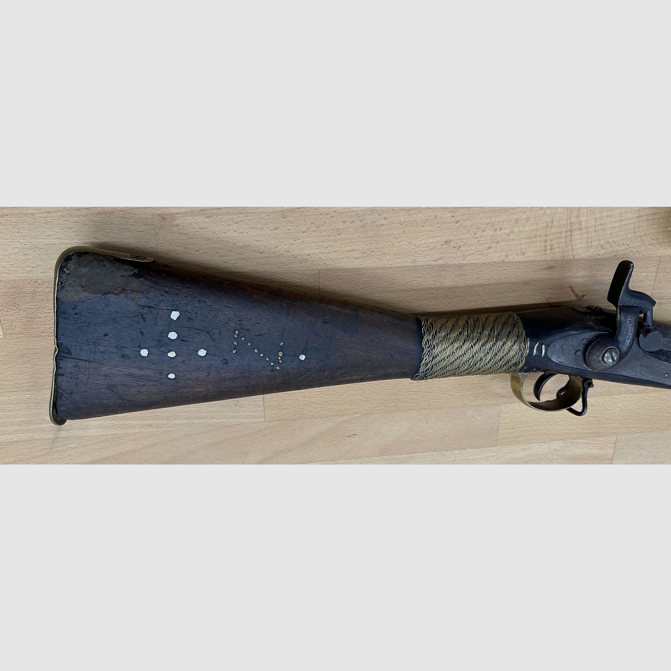 Wzór 1842 Wieża / Muszkiet Enfield / Ładowanie od przodu - .775 gładka lufa