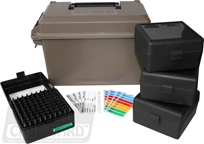 Pudełko na amunicję kulową MTM (400szt 223rem…) (Combo AC50+4szt RS-100)