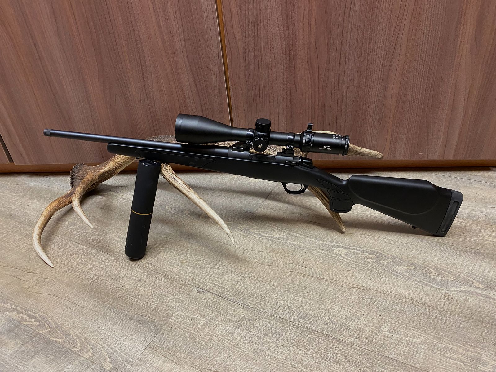 Bergara B14 Sporter, z GPO Spectra 5x 3-15x56