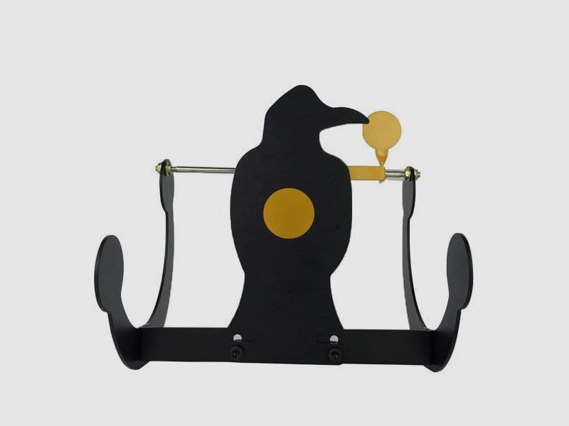 Target silhouette crow