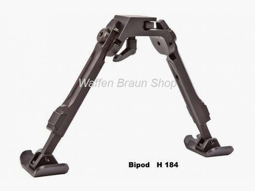 FORTMEIER H184 - 6 o'clock 18.4-23.5cm, foldable 3, 620g with adapter for under the barrel for Weaver rail