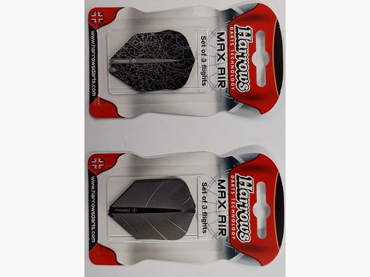 Harrows Darts Technology Flights Max Air Dart i akcesoria