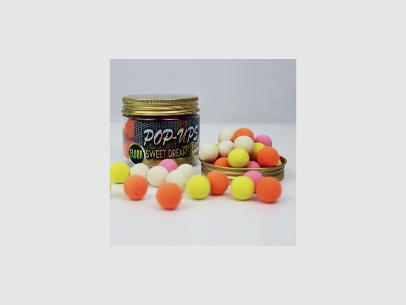 FLUOR POP UPS PRO ELITE BAITS SWEET DREAMS GOLD