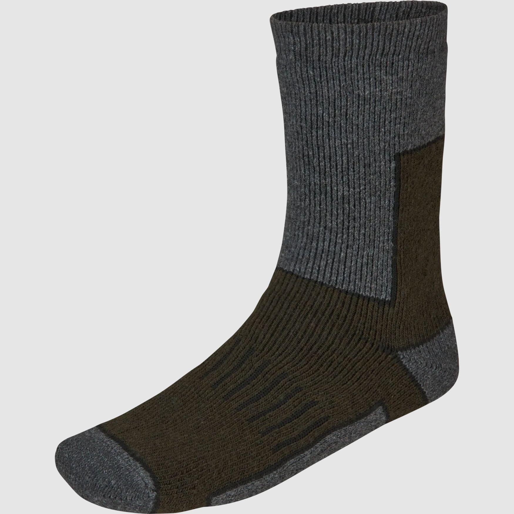 Seeland Feld-Thermo-Socken – 2er-Pack Herr Pine Green Melange/Grey Melange 39-42