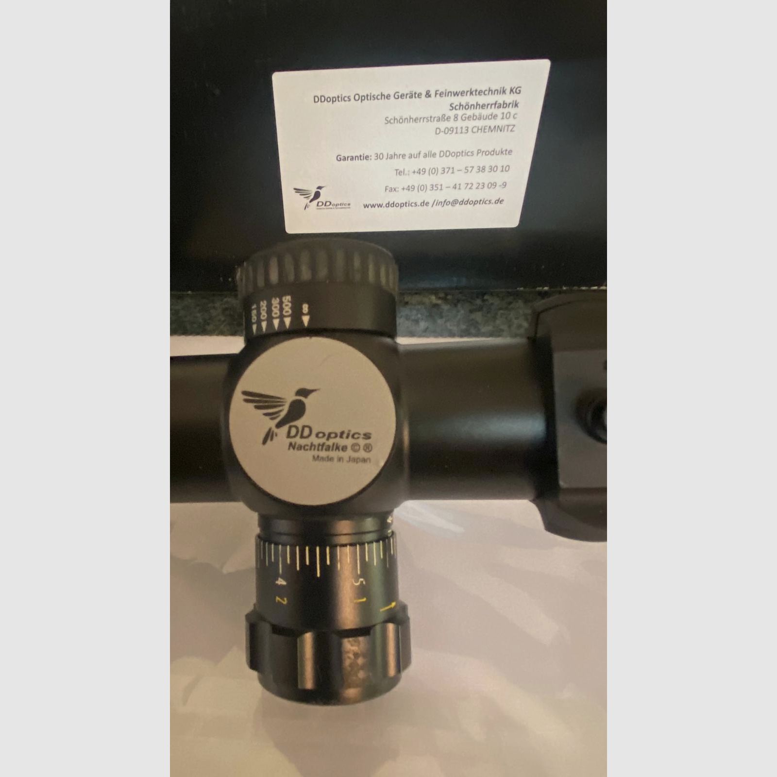 DD optics Nachtfalke Gen. 3 5-30/50 mit Flipcaps in Originalverpackung