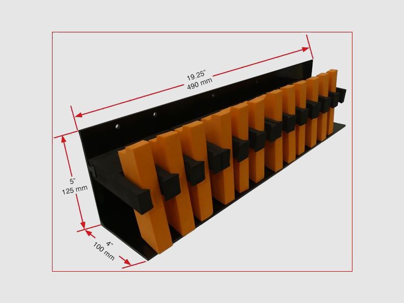 Hyskore Halter für doppelreihige Magazine